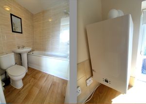 Bathroom and Boiler- click for photo gallery